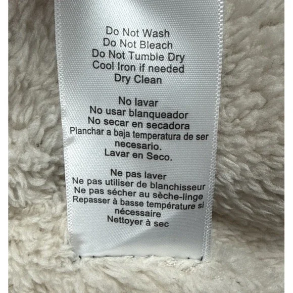 Jachs New York Wool Blend Sherpa Lined Jacket Mens Large Navy Plaid Insulated - Picture 11 of 12